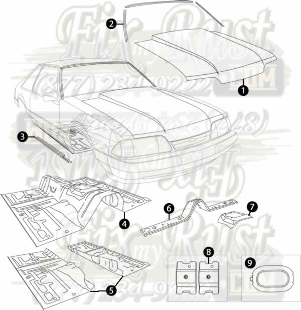1979-1993 Mustang