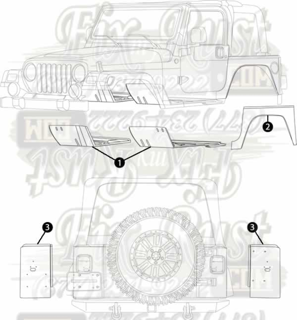 1997-2006 Wrangler (TJ)