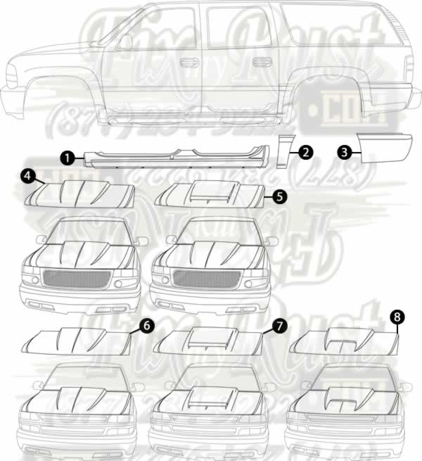 2000-2006 Chevy Suburban 