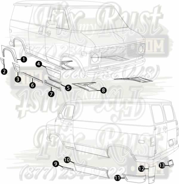 1971-1995 GMC Van