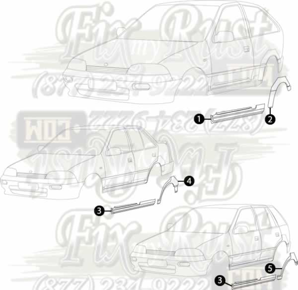 1989-1994 Geo Metro