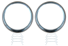 3068055 - 1947-1955 Chevrolet Pickup Headlight Bezel (Stainless Steel)