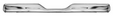 GMC3070021 - 1960-1962 GMC Fleetside Pickup Rear Bumper