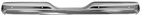 GMC3070022 - 1963-1966 GMC Fleetside Pickup Rear Bumper