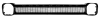 3070043G - 1964-1966 Chevy Pickup Black Steel Grille