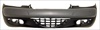3747817 - 2001-2005 PT CRUISER FRONT BUMPER COVER UNPRIMED W/ GREY TEXTURED BUMPER AREA