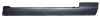 4772001 - 1985-1989 Mercury Merkur XR4TI Rocker Panel With Side Plate Driver Side